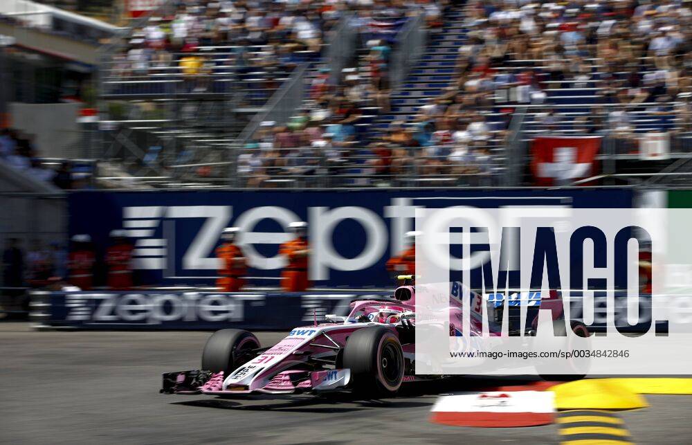 Motorsports: FIA Formula One World Championship WM Weltmeisterschaft 2018, Grand Prix of Monaco, 31 Esteban Ocon (FRA, Sahara Force India F1 Team), Monte Carlo Monaco