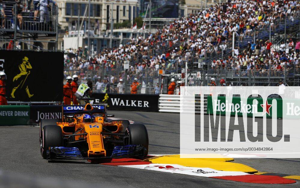 Motorsports: FIA Formula One World Championship WM Weltmeisterschaft 2018, Grand Prix of Monaco, 14 Fernando Alonso (ESP, McLaren F1 Team), Monte Carlo Monaco