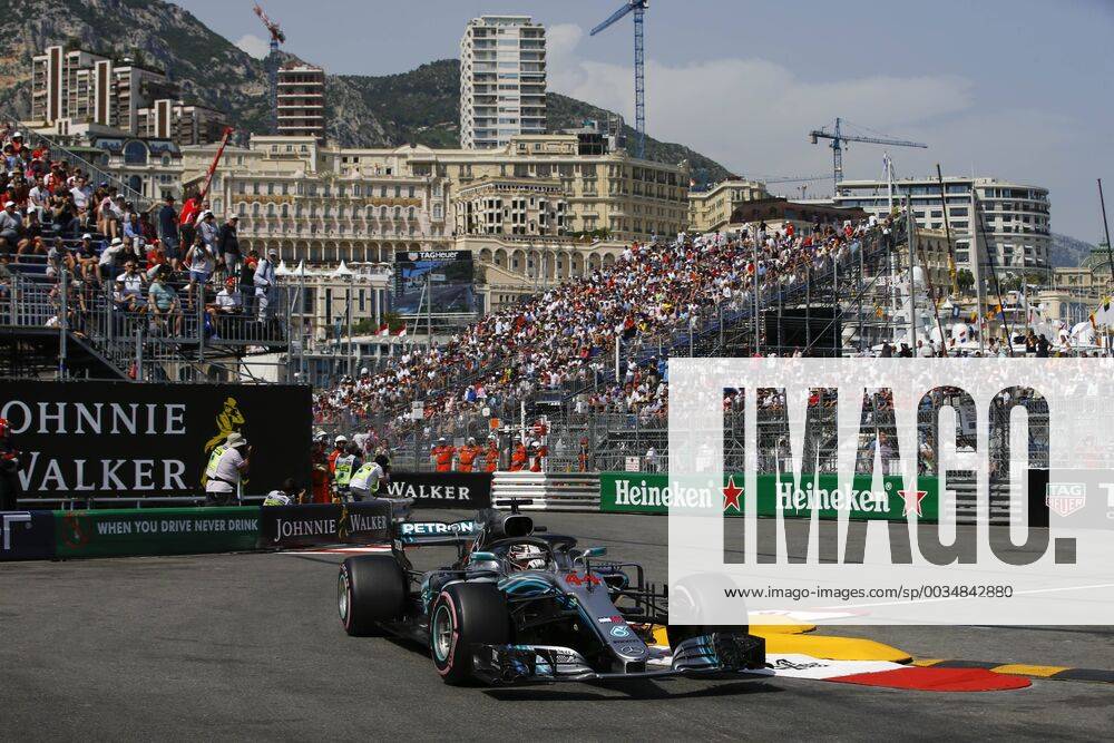 Motorsports: FIA Formula One World Championship WM Weltmeisterschaft 2018, Grand Prix of Monaco, 44 Lewis Hamilton (GBR, Mercedes AMG Petronas Motorsport), Monte Carlo Monaco