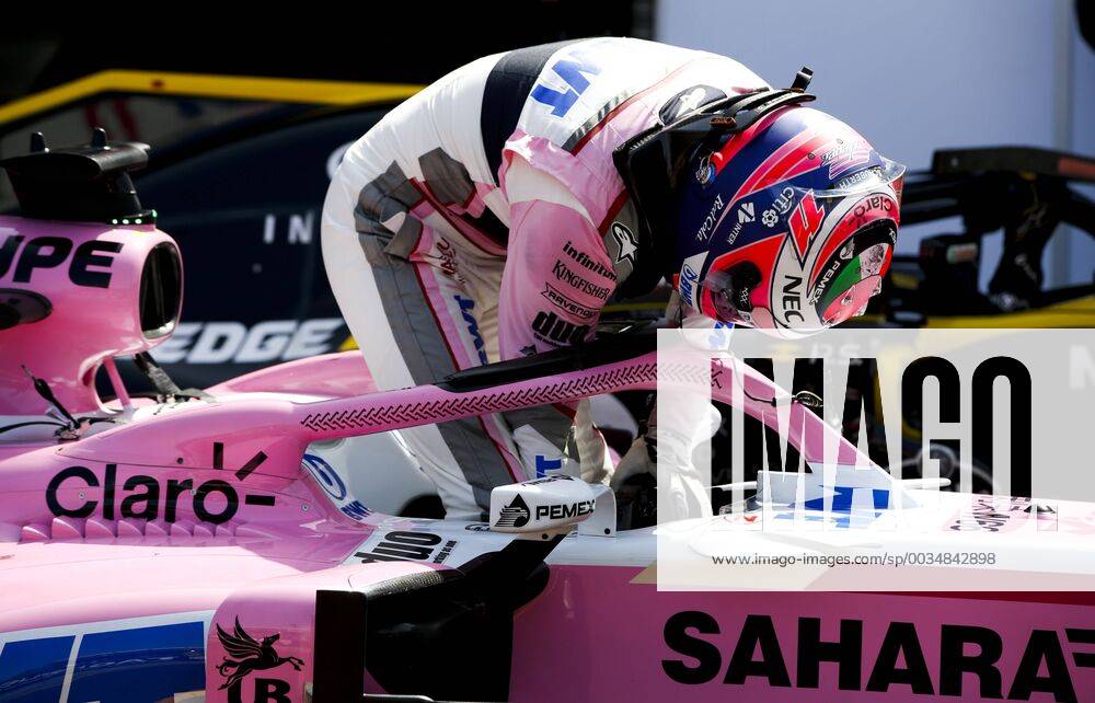 Motorsports: FIA Formula One World Championship WM Weltmeisterschaft 2018, Grand Prix of Monaco, 11 Sergio Perez (MEX, Sahara Force India F1 Team), Monte Carlo Monaco