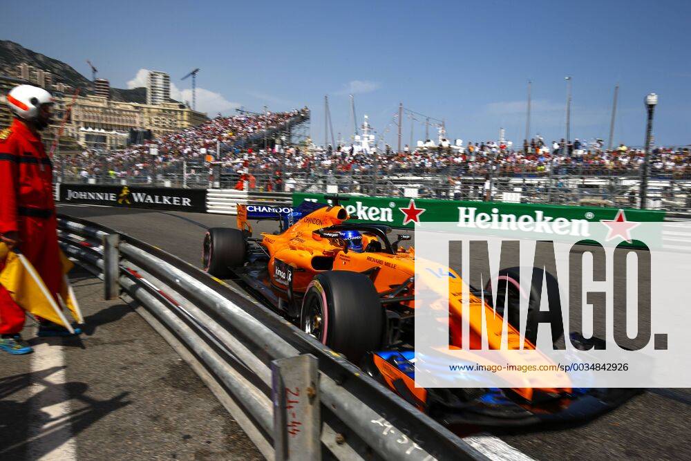 Motorsports: FIA Formula One World Championship WM Weltmeisterschaft 2018, Grand Prix of Monaco, 14 Fernando Alonso (ESP, McLaren F1 Team), Monte Carlo Monaco