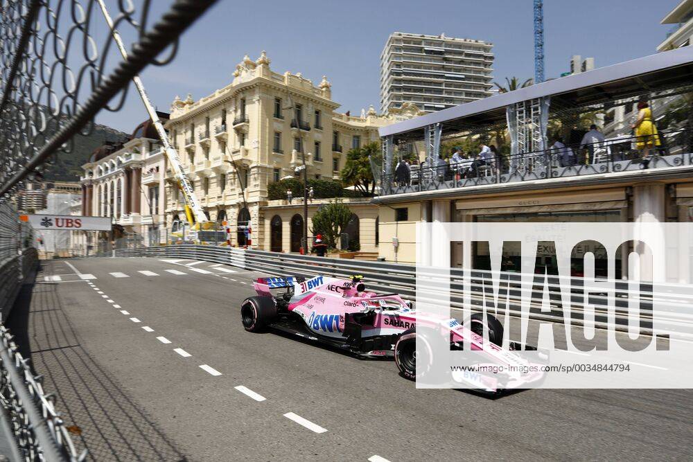 Motorsports: FIA Formula One World Championship WM Weltmeisterschaft 2018, Grand Prix of Monaco, 31 Esteban Ocon (FRA, Sahara Force India F1 Team), Monte Carlo Monaco