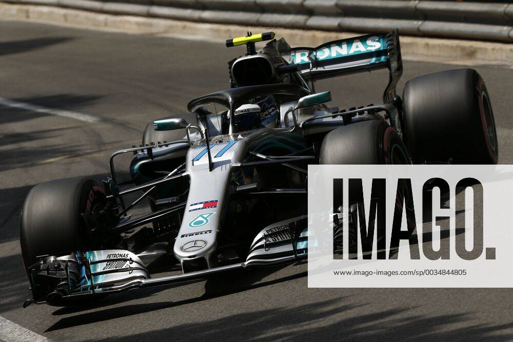Motorsports: FIA Formula One World Championship WM Weltmeisterschaft 2018, Grand Prix of Monaco, 77 Valtteri Bottas (FIN, Mercedes AMG Petronas Motorsport), Monte Carlo Monaco