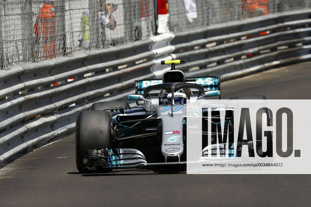 Motorsports: FIA Formula One World Championship WM Weltmeisterschaft 2018, Grand Prix of Monaco, 77 Valtteri Bottas (FIN, Mercedes AMG Petronas Motorsport), Monte Carlo Monaco