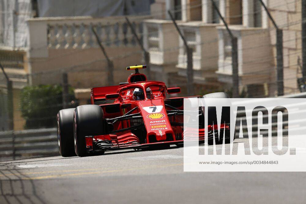 Motorsports: FIA Formula One World Championship WM Weltmeisterschaft 2018, Grand Prix of Monaco, 7 Kimi Raikkonen (FIN, Scuderia Ferrari), Monte Carlo Monaco