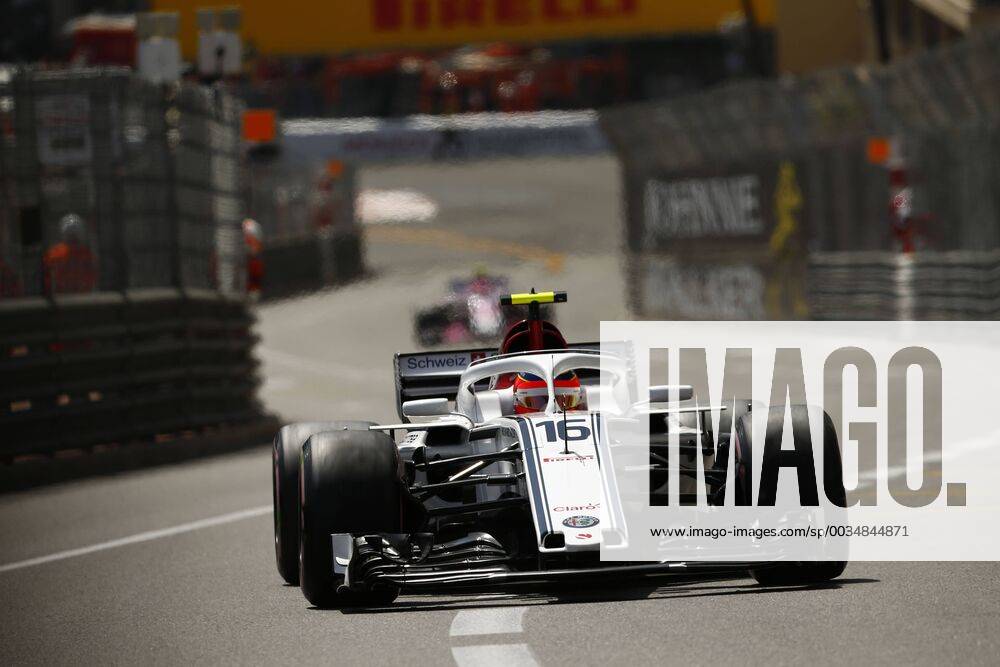 Motorsports: FIA Formula One World Championship WM Weltmeisterschaft 2018, Grand Prix of Monaco, 16 Charles Leclerc (MCO, Alfa Romeo Sauber F1 Team), Monte Carlo Monaco