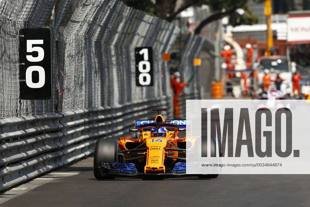 Motorsports: FIA Formula One World Championship WM Weltmeisterschaft 2018, Grand Prix of Monaco, 14 Fernando Alonso (ESP, McLaren F1 Team), Monte Carlo Monaco