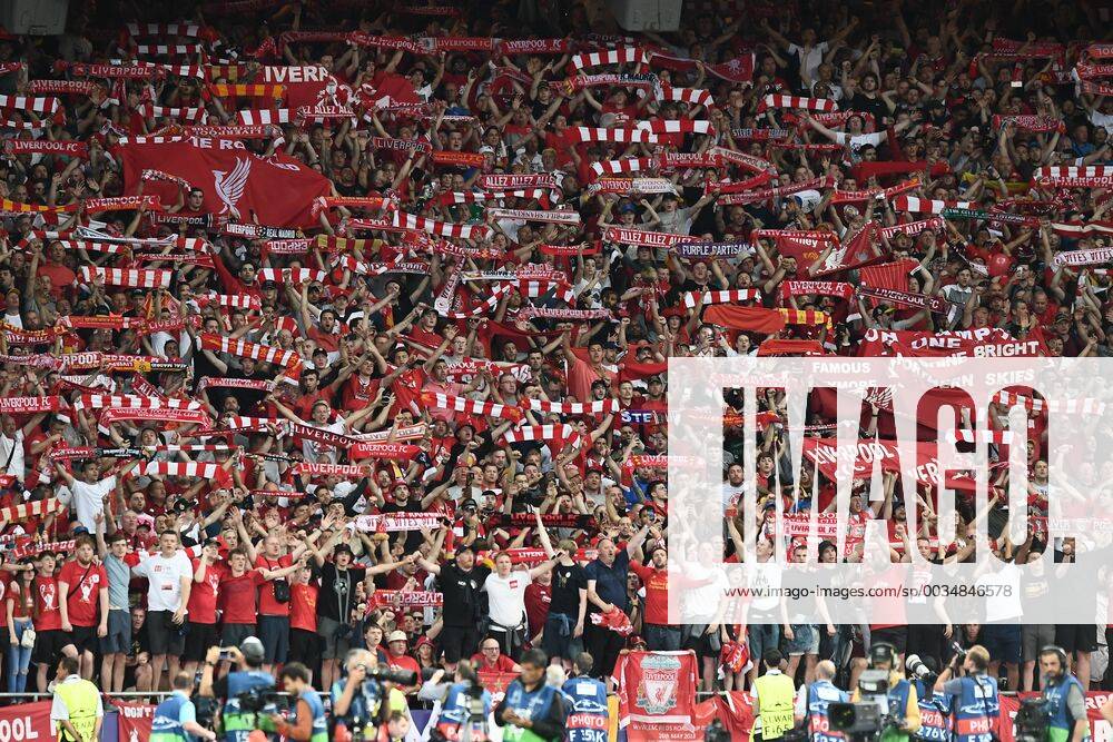 Mg Kiev (Ucraina) 26 05 2018 - finale Champions League Real Madrid-Liverpool foto Matteo Gribaudi Image nella foto: tifosi Liverpool