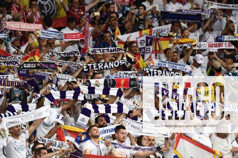 Mg Kiev (Ucraina) 26 05 2018 - finale Champions League Real Madrid-Liverpool foto Matteo Gribaudi Image nella foto: tifosi Real Madrid