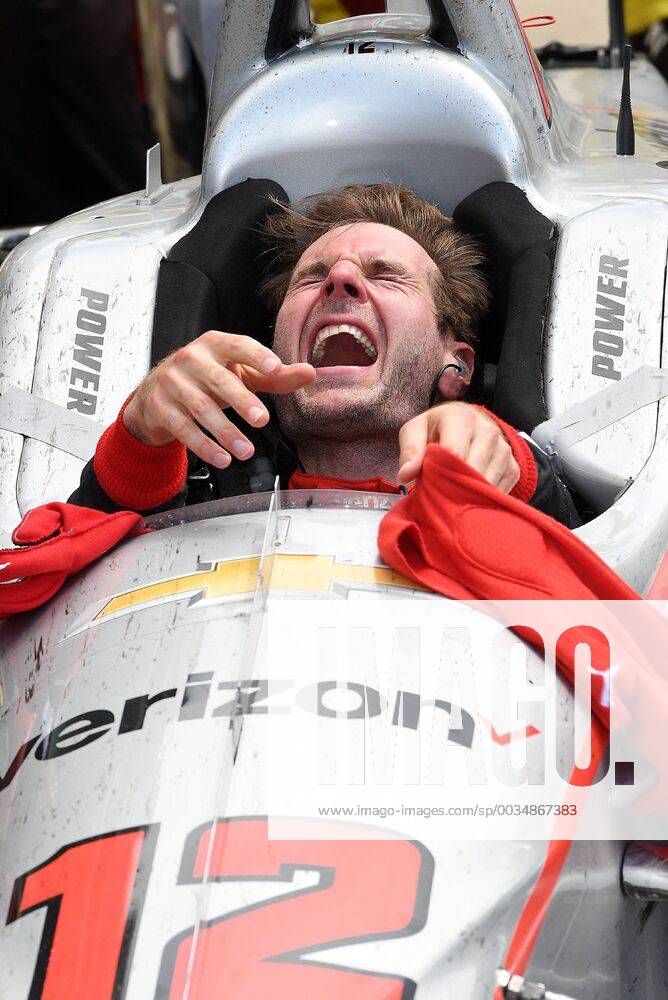 - SPORT INDIANAPOLIS, IN - MAY 27: Will Power, driver of the 12 Team Penske Chevrolet, celebrates in victory lane after winning the IndyCar Indy Car IRL USA Series Indianapolis 500 on May 27, 2018, at the Indianapolis Motor Speedway in Indianapolis, Indiana. (Photo by Michael Allio Icon Sportswire) AUTO: MAY 27 IndyCar Series - Indianapolis 500 Icon116180527024500