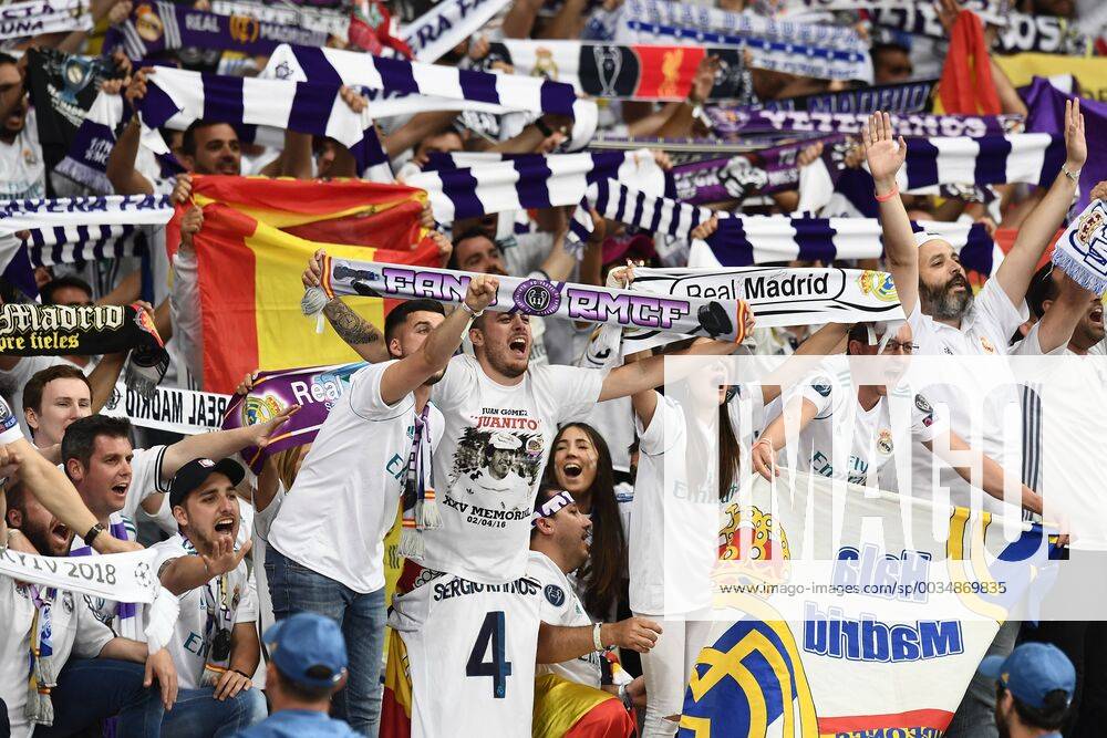 Mg Kiev (Ucraina) 26 05 2018 - finale Champions League Real Madrid-Liverpool foto Matteo Gribaudi Image nella foto: tifosi Real Madrid