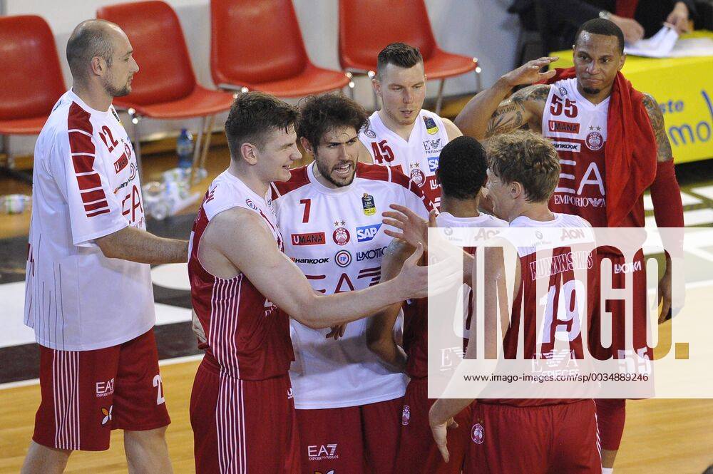 Photo Richard Morgano - LaPresse 28 May 2018 - Brescia (Italy) Basket Serie A basket season 2017-2018 Playoff Semifinals Game 3 Germani Brescia vs EA7 Emporio Armani Olimpia Milano In the pic: EA7 Emporio Armani Olimpia Milano