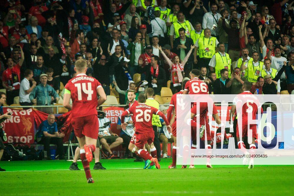 Olympic Stadium Kiev UKR UEFA CL Real Madrid vs Liverpool FC Final in the Players of Liverpool Final match between Real Madrid and Liverpool at the Olympic Stadium in Kiev Ukraine on 2018 05 26 Kiev EX_SPIDA