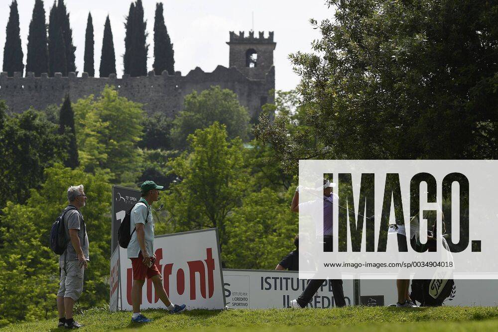 Photo Richard Morgano - LaPresse 30 May 2018 - Brescia (Italy) Golf Garda Golf - Soiano del Garda 75& xb0; Open D Italia Rolex Pro-AM In the pic: landscape