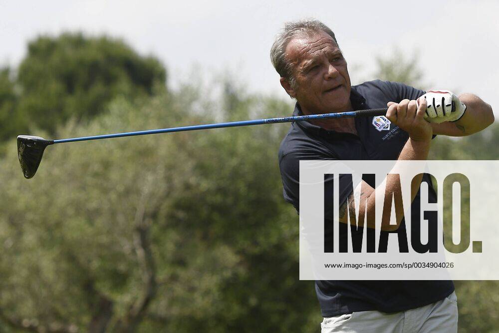 Photo Richard Morgano - LaPresse 30 May 2018 - Brescia (Italy) Golf Garda Golf - Soiano del Garda 75& xb0; Open D Italia Rolex Pro-AM In the pic: Claudio Amendola