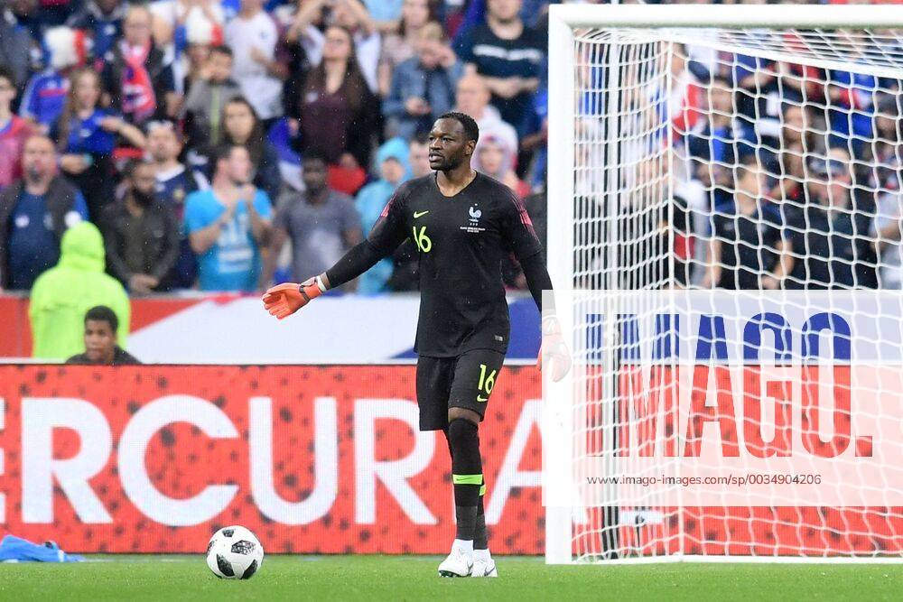 16 STEVE MANDANDA (FRA) FOOTBALL : France vs Republique d Irlande - Match de preparation - 28 05 2018 FEP Panoramic