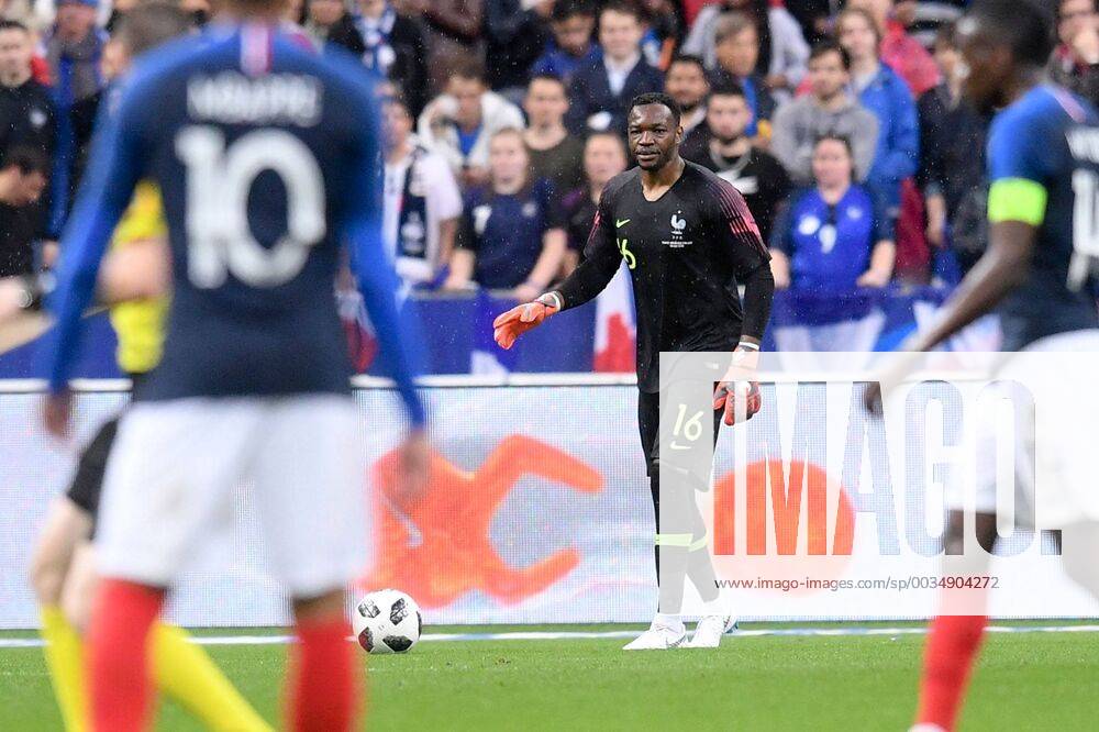 16 STEVE MANDANDA (FRA) FOOTBALL : France vs Republique d Irlande - Match de preparation - 28 05 2018 FEP Panoramic