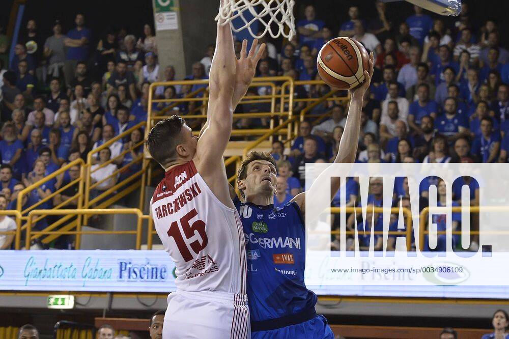 Photo Richard Morgano - LaPresse 30 May 2018 - Brescia (Italy) Basket Serie A basket season 2017-2018 Playoff Semifinals Game 4 Germani Brescia vs EA7 Emporio Armani Olimpia Milano In the pic: Benjamin Ortner