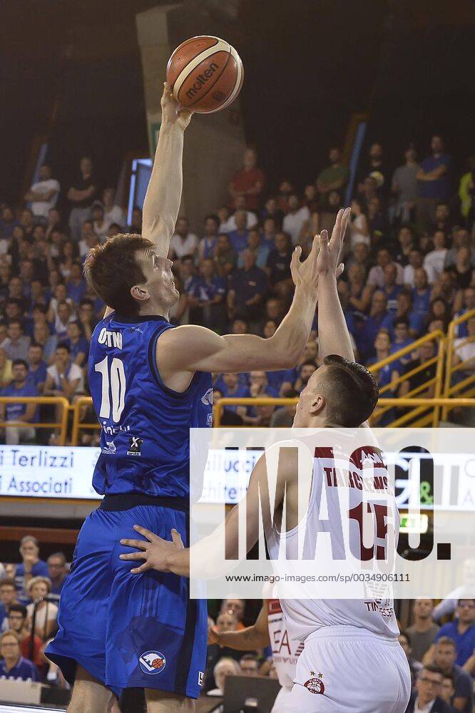 Photo Richard Morgano - LaPresse 30 May 2018 - Brescia (Italy) Basket Serie A basket season 2017-2018 Playoff Semifinals Game 4 Germani Brescia vs EA7 Emporio Armani Olimpia Milano In the pic: Benjamin Ortner