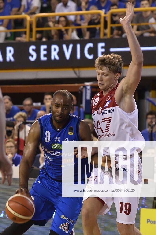 Photo Richard Morgano - LaPresse 30 May 2018 - Brescia (Italy) Basket Serie A basket season 2017-2018 Playoff Semifinals Game 4 Germani Brescia vs EA7 Emporio Armani Olimpia Milano In the pic: Marcus Landry