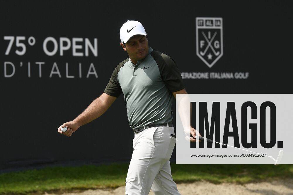 Photo Richard Morgano - LaPresse 28 May 2018 - Brescia (Italy) Golf Garda Golf - Soiano del Garda 75& xb0; Open D Italia Round 1 In the pic: Francesco Molinari