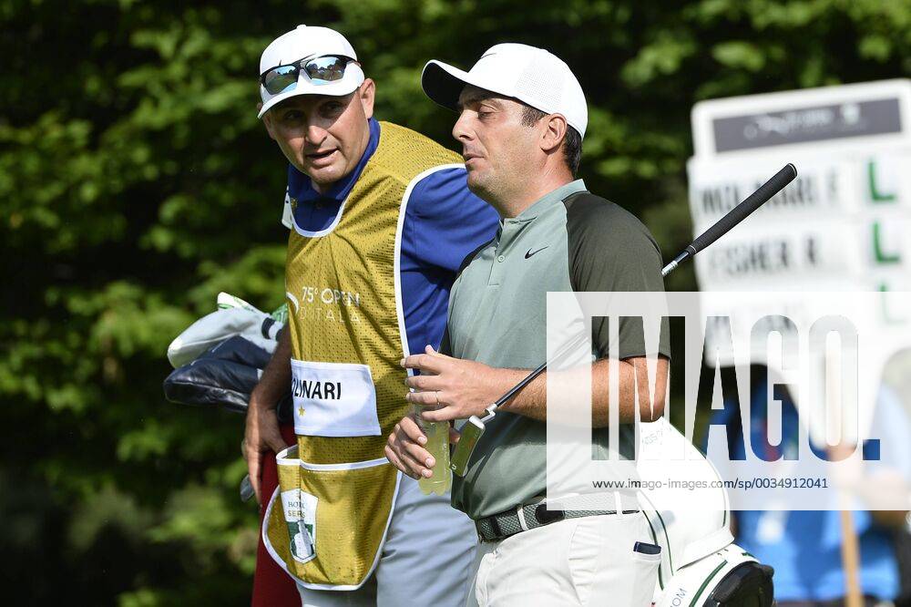 Photo Richard Morgano - LaPresse 28 May 2018 - Brescia (Italy) Golf Garda Golf - Soiano del Garda 75& xb0; Open D Italia Round 1 In the pic: Francesco Molinari
