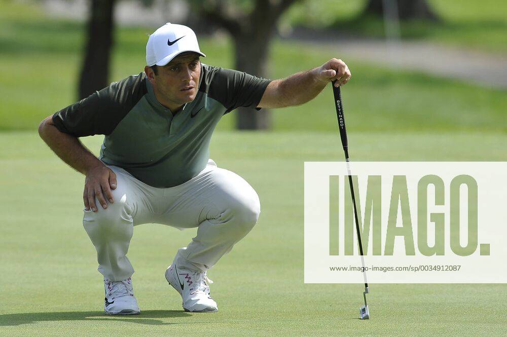 Photo Richard Morgano - LaPresse 28 May 2018 - Brescia (Italy) Golf Garda Golf - Soiano del Garda 75& xb0; Open D Italia Round 1 In the pic: Francesco Molinari