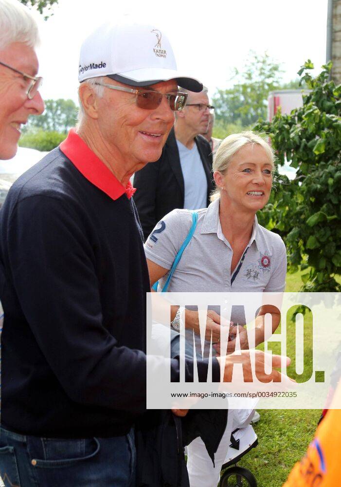 12 Thuringian Charity Open Mühlberg 01 06 2018 Mühlberg 12 Thuringian Charity Open in the picture Franz and Heidi Beckenbauer
