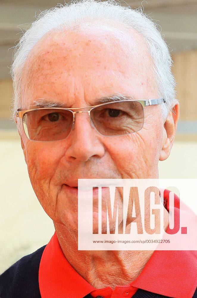 Franz Beckenbauer während eines Golftuniers in Mühlberg
