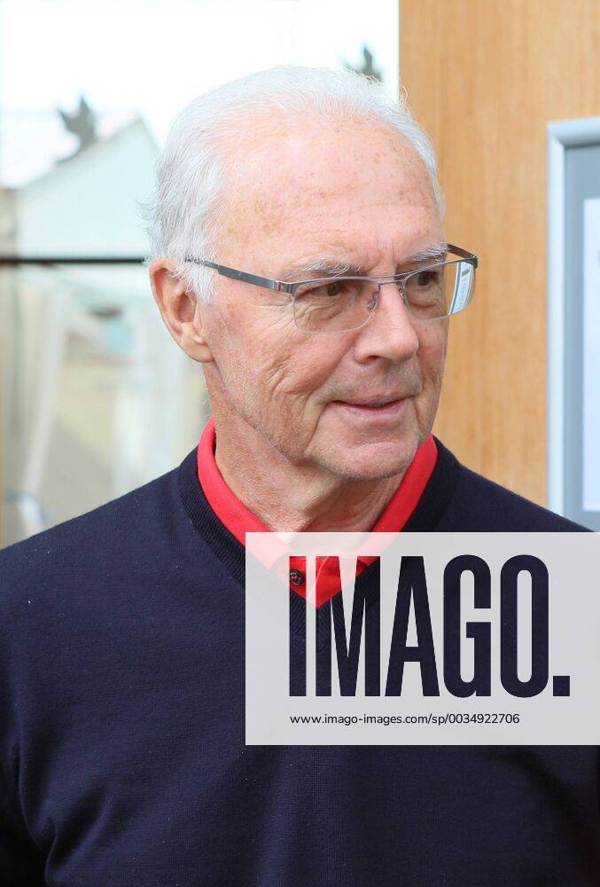 Franz Beckenbauer während eines Golftuniers in Mühlberg