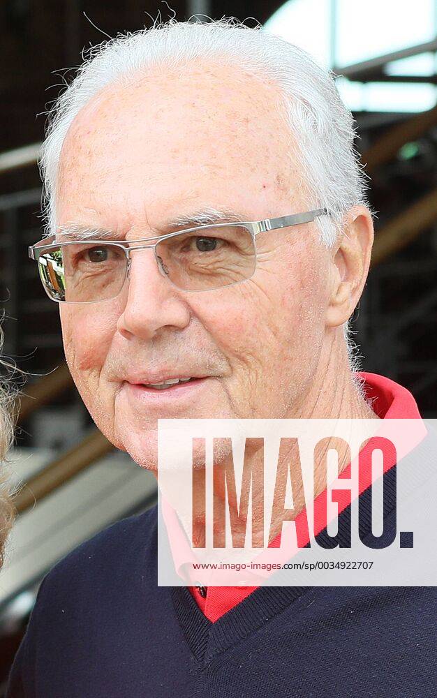 Franz Beckenbauer während eines Golftuniers in Mühlberg Thüringen