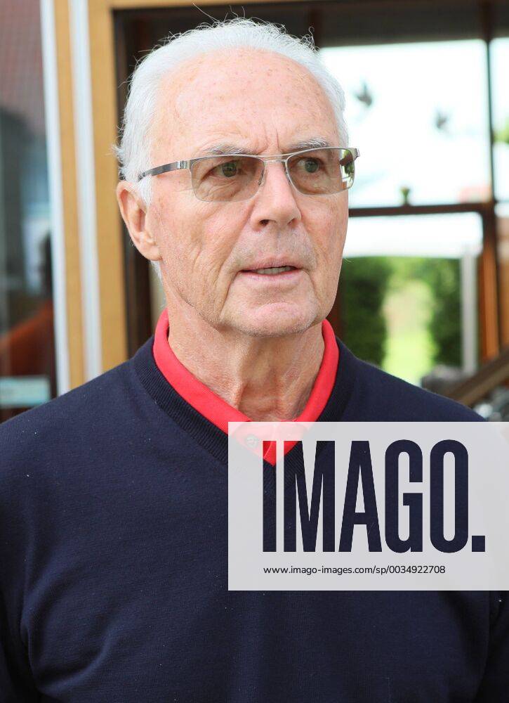 Franz Beckenbauer während eines Golftuniers in Mühlberg