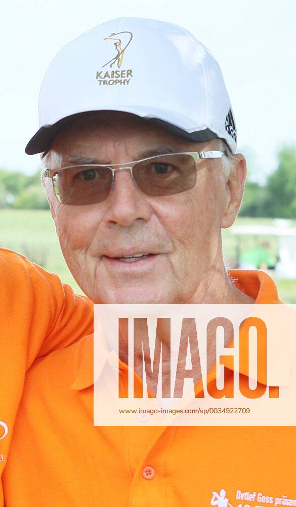 Franz Beckenbauer während eines Golftuniers in Mühlberg