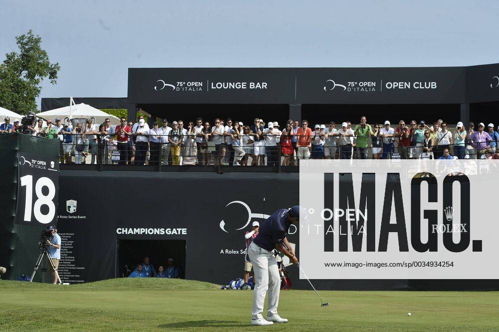 Photo Richard Morgano - LaPresse 02 June 2018 - Brescia (Italy) Golf Garda Golf - Soiano del Garda 75& xb0; Open D Italia Game 3 In the pic: Pubblico