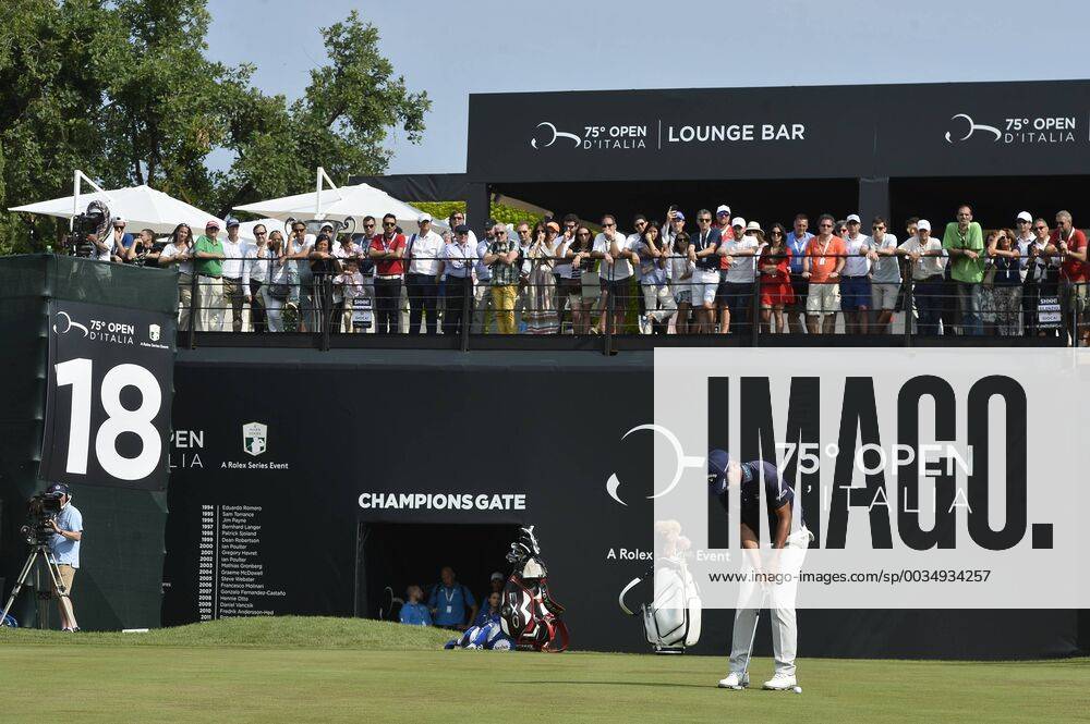 Photo Richard Morgano - LaPresse 02 June 2018 - Brescia (Italy) Golf Garda Golf - Soiano del Garda 75& xb0; Open D Italia Game 3 In the pic: Pubblico
