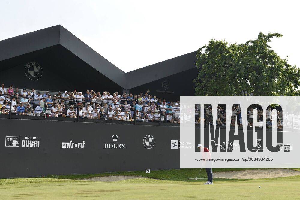 Photo Richard Morgano - LaPresse 02 June 2018 - Brescia (Italy) Golf Garda Golf - Soiano del Garda 75& xb0; Open D Italia Game 3 In the pic: Pubblico
