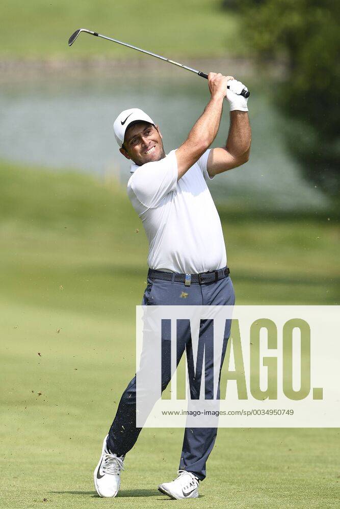 Photo Richard Morgano - LaPresse 03 June 2018 - Brescia (Italy) Golf Garda Golf - Soiano del Garda 75& xb0; Open D Italia Game 4 In the pic: Francesco Molinari