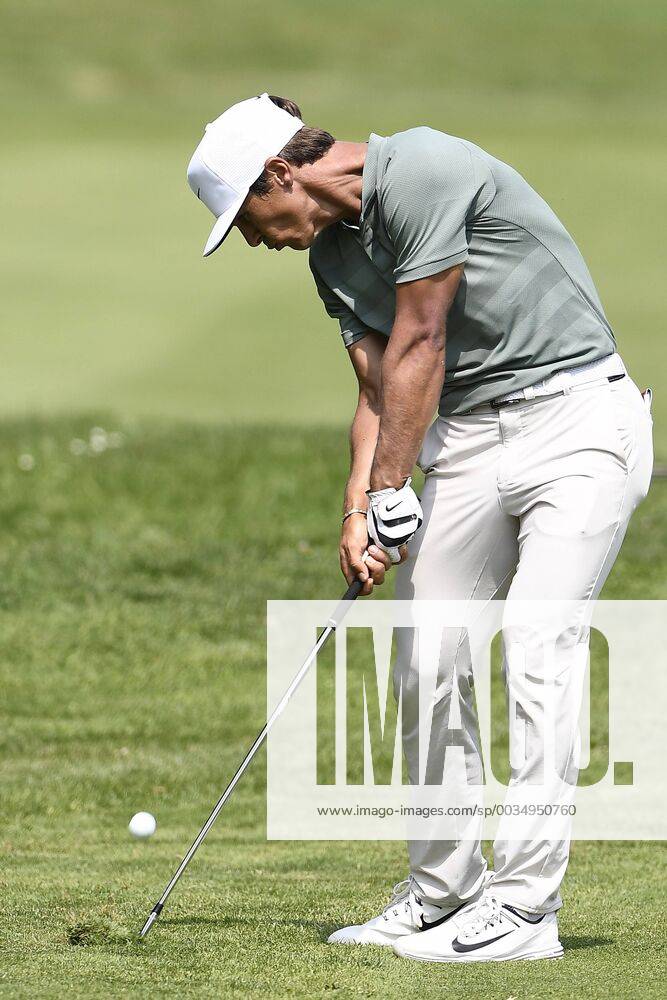 Photo Richard Morgano - LaPresse 03 June 2018 - Brescia (Italy) Golf Garda Golf - Soiano del Garda 75& xb0; Open D Italia Game 4 In the pic: Thorbjorn Olesen