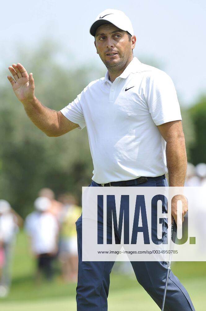 Photo Richard Morgano - LaPresse 03 June 2018 - Brescia (Italy) Golf Garda Golf - Soiano del Garda 75& xb0; Open D Italia Game 4 In the pic: Francesco Molinari