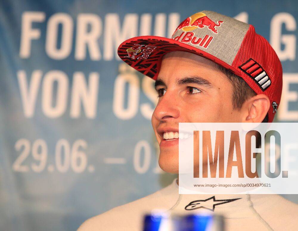 FORMULA 1 - Marc Marquez SPIELBERG,AUSTRIA,05.JUN.18 - MOTORSPORTS, FORMULA 1 - Red Bull Ring, Marc Marquez, press conference PK Pressekonferenz Image shows Marc Marquez (ESP). GEPAxpictures Buehner