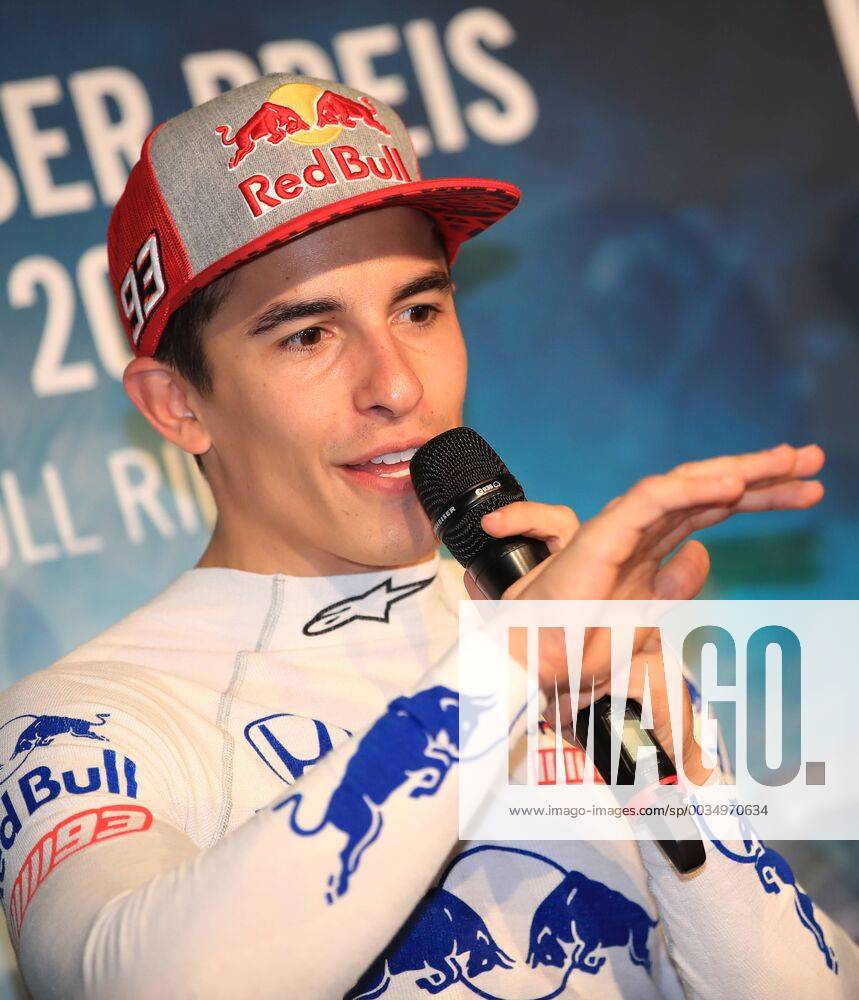 FORMULA 1 - Marc Marquez SPIELBERG,AUSTRIA,05.JUN.18 - MOTORSPORTS, FORMULA 1 - Red Bull Ring, Marc Marquez, press conference PK Pressekonferenz Image shows Marc Marquez (ESP). GEPAxpictures Buehner
