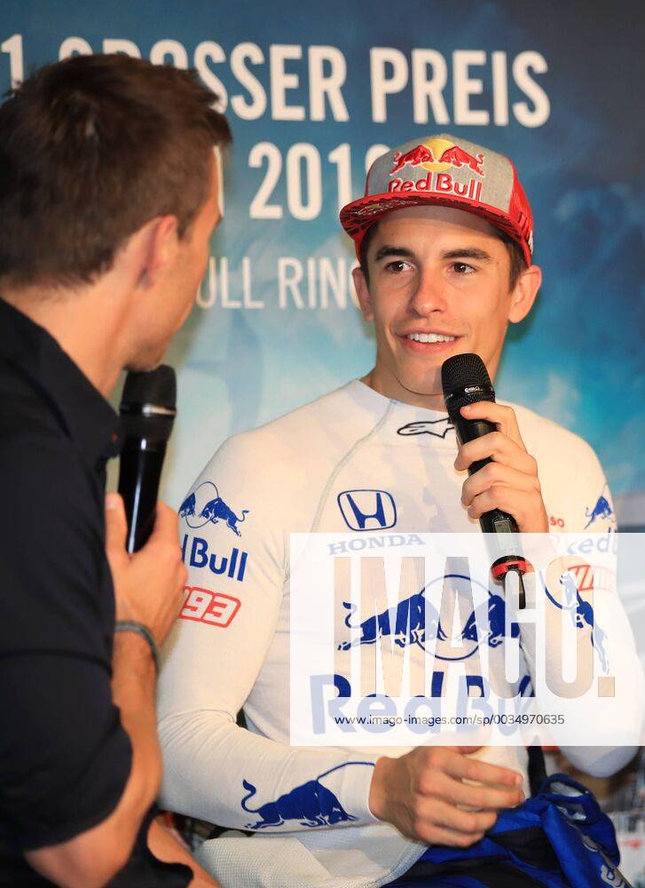 FORMULA 1 - Marc Marquez SPIELBERG,AUSTRIA,05.JUN.18 - MOTORSPORTS, FORMULA 1 - Red Bull Ring, Marc Marquez, press conference PK Pressekonferenz Image shows Marc Marquez (ESP). GEPAxpictures Buehner