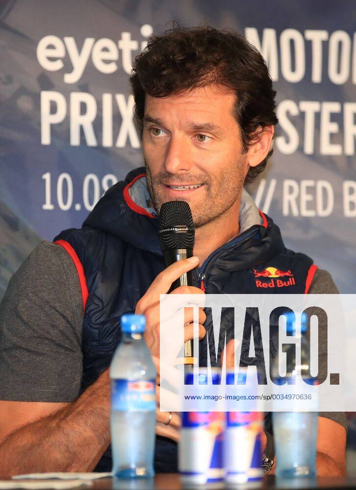 FORMULA 1 - Marc Marquez SPIELBERG,AUSTRIA,05.JUN.18 - MOTORSPORTS, FORMULA 1 - Red Bull Ring, Marc Marquez, press conference PK Pressekonferenz Image shows Mark Webber (AUS). GEPAxpictures Buehner