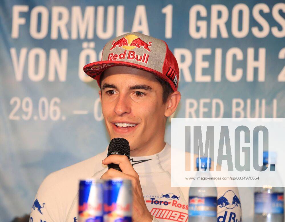 FORMULA 1 - Marc Marquez SPIELBERG,AUSTRIA,05.JUN.18 - MOTORSPORTS, FORMULA 1 - Red Bull Ring, Marc Marquez, press conference PK Pressekonferenz Image shows Marc Marquez (ESP). GEPAxpictures Buehner