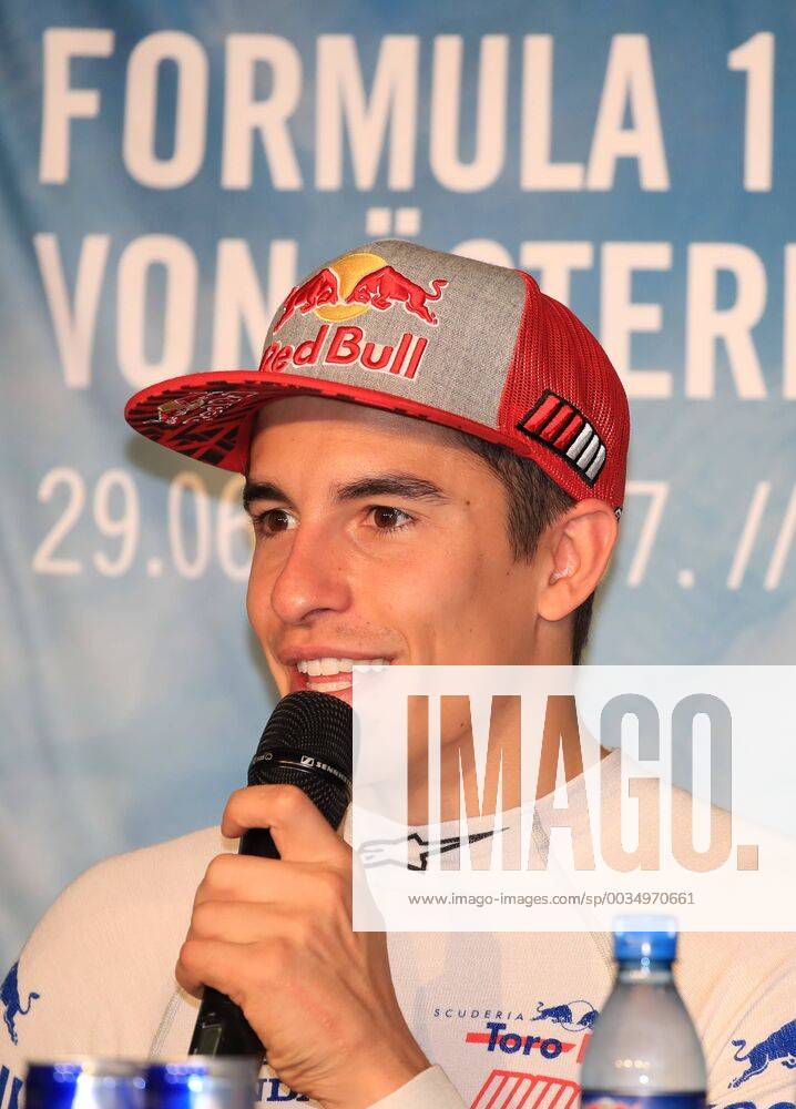 FORMULA 1 - Marc Marquez SPIELBERG,AUSTRIA,05.JUN.18 - MOTORSPORTS, FORMULA 1 - Red Bull Ring, Marc Marquez, press conference PK Pressekonferenz Image shows Marc Marquez (ESP). GEPAxpictures Buehner