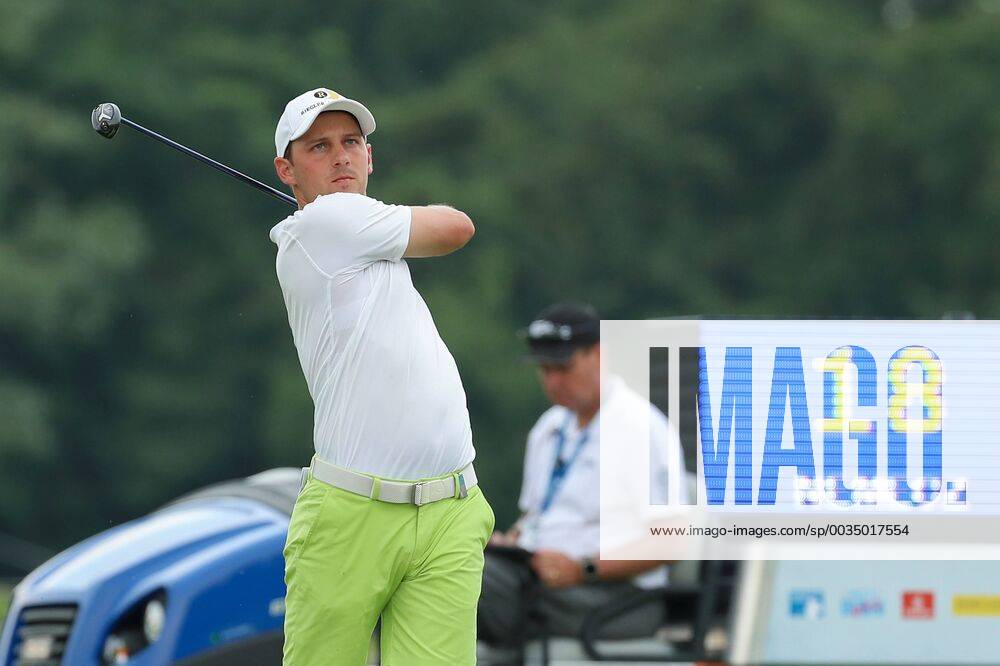 GOLF - PGA Golf Herren Shot Clock Masters 2018 ATZENBRUGG,AUSTRIA,06.JUN.18 - GOLF - PGA European Tour, Shot Clock Masters, Diamond Country Club, ProAm. Image shows Lukas Nemecz (AUT). GEPAxpictures xChristianxWalgram