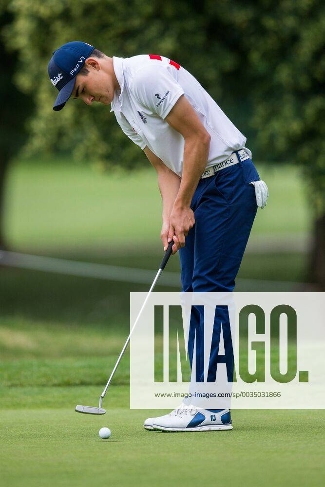 GOLF - PGA Golf Herren Shot Clock Masters 2018 ATZENBRUGG,AUSTRIA,07.JUN.18 - GOLF - PGA European Tour, Shot Clock Masters, Diamond Country Club. Image shows Maximilia Steinlechner (AUT). GEPAxpictures xDanielxGoetzhaber