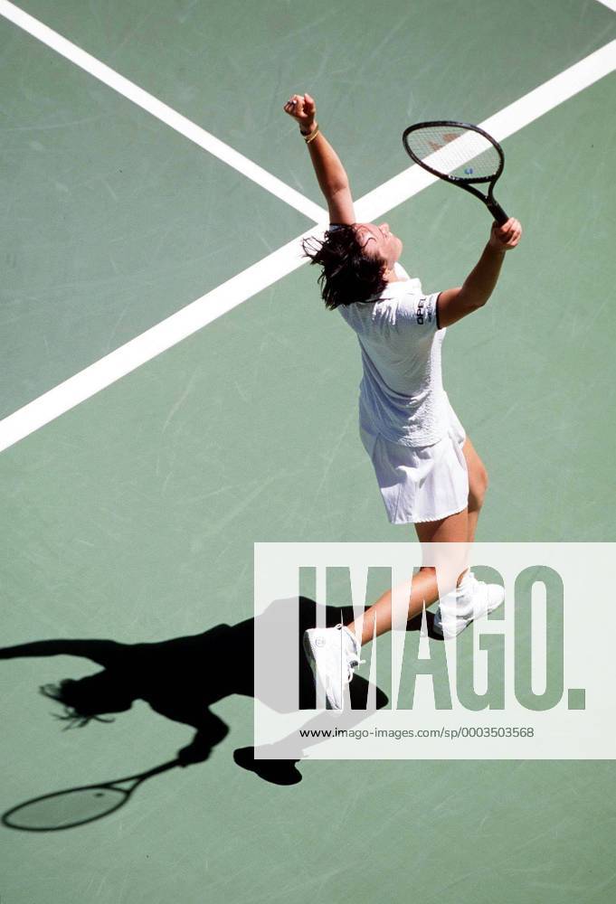 Martina Hingis (Schweiz) jubelt Tennis Damen Australian Open 1998, WTA Tour, Grand Slam Einzelbild Aufnahmedatum geschätzt Melbourne Freude, Begeisterung, Tennis Damen Australian Open 1998, WTA Tour, Grand Slam Einzelbild Aufnahmedatum geschätzt Melbourne Freude, Begeisterung,