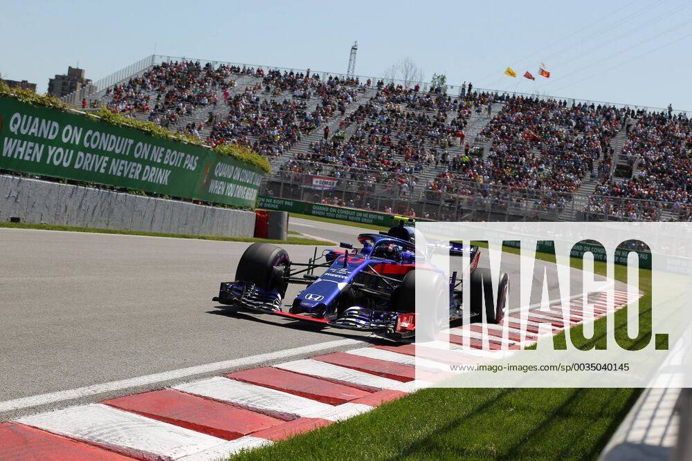 Photo4 LaPresse 08 06 2018 Montreal, Canada Grand Prix Formula One Canada 2018 In the pic: free Practice 1, Pierre Gasly (FRA) Scuderia Toro Rosso STR13
