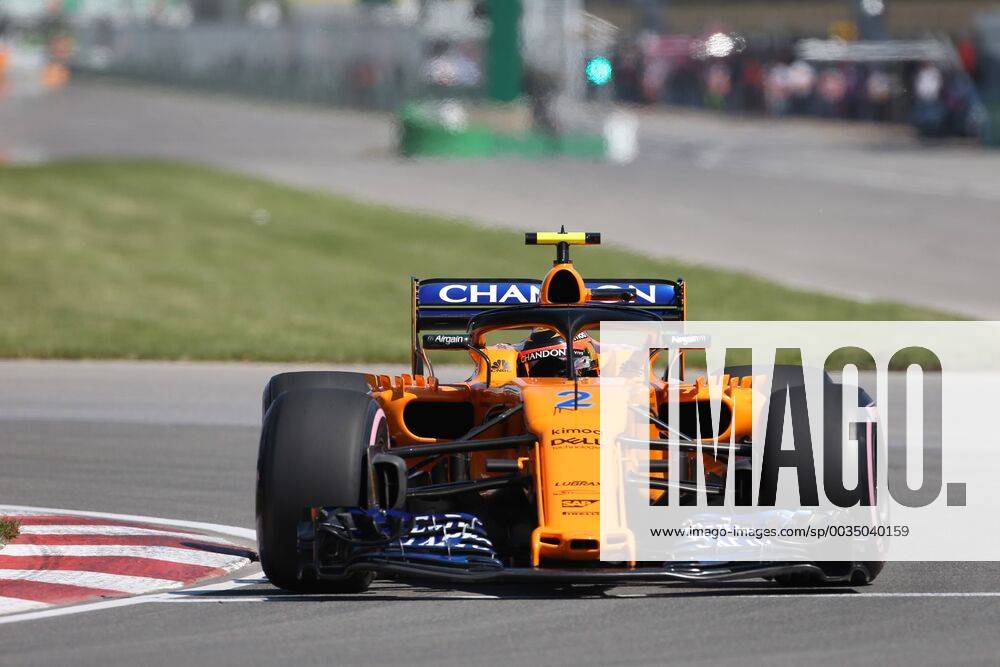 Photo4 LaPresse 08 06 2018 Montreal, Canada Grand Prix Formula One Canada 2018 In the pic: free Practice 1, Stoffel Vandoorne (BEL) McLaren MCL33